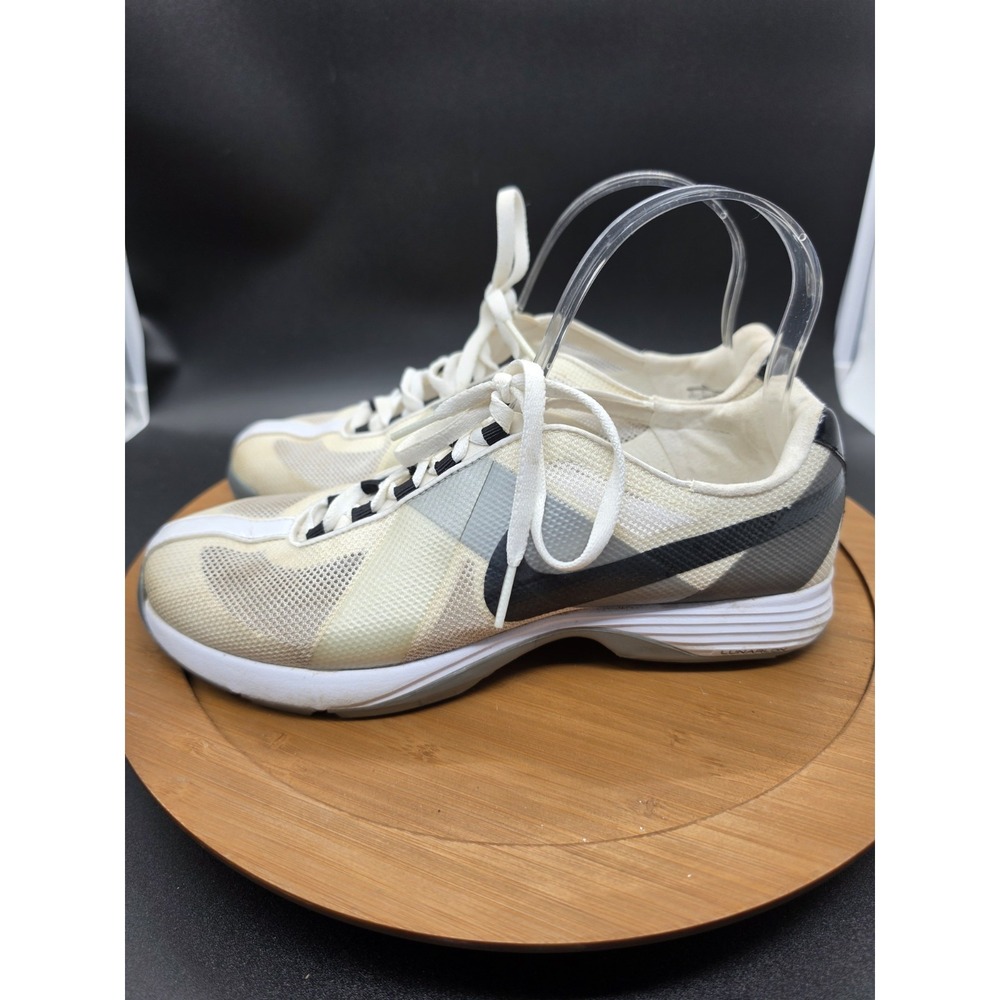 Nike Hyperfuse Lunar Lite Women's Golf Shoes Beige 7.5M Mesh 483325-100 Sneakers - Picture 5 of 9